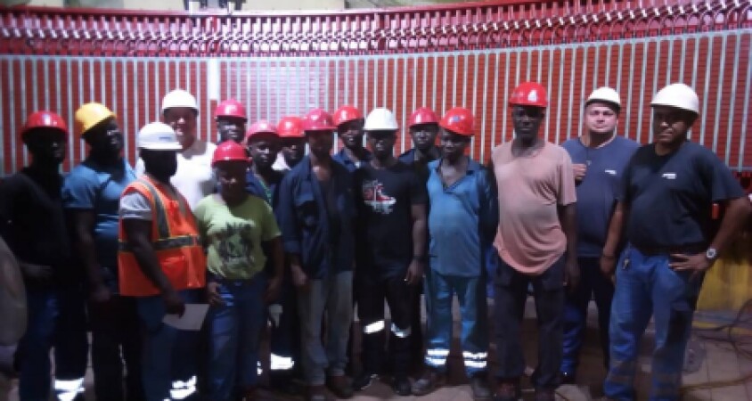 Andritz Hydro Project in Akuse