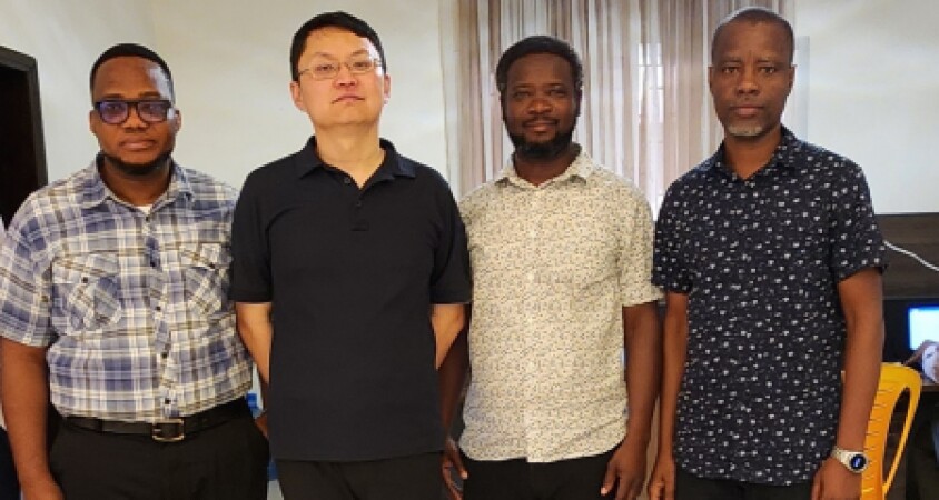 Our project Site in Liberia